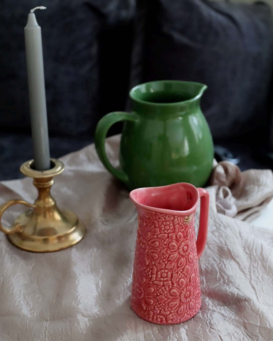 Vintage mugge - rosa