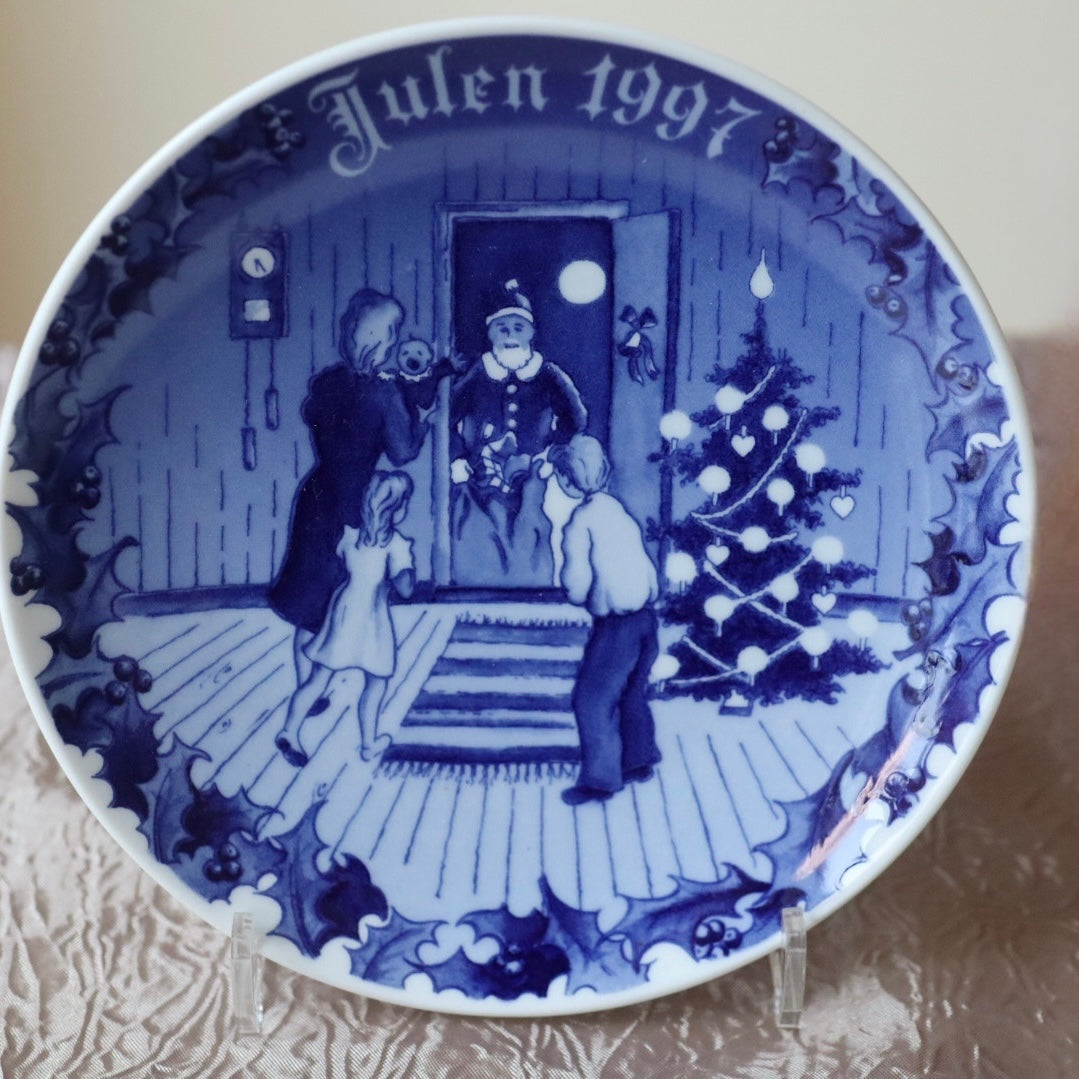 Vintage juleplatter fra Porsgrund