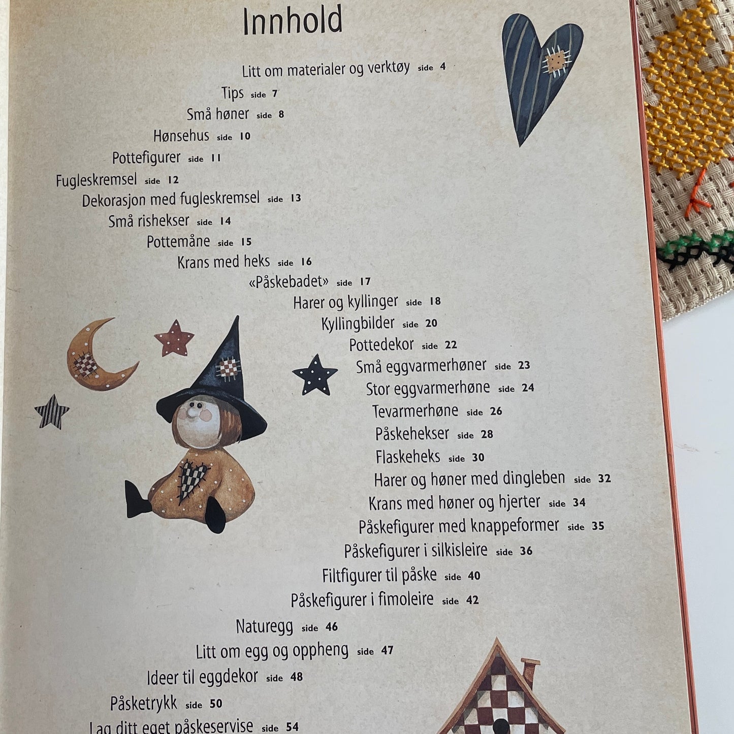 Bok om påskepynt - Tildas påske