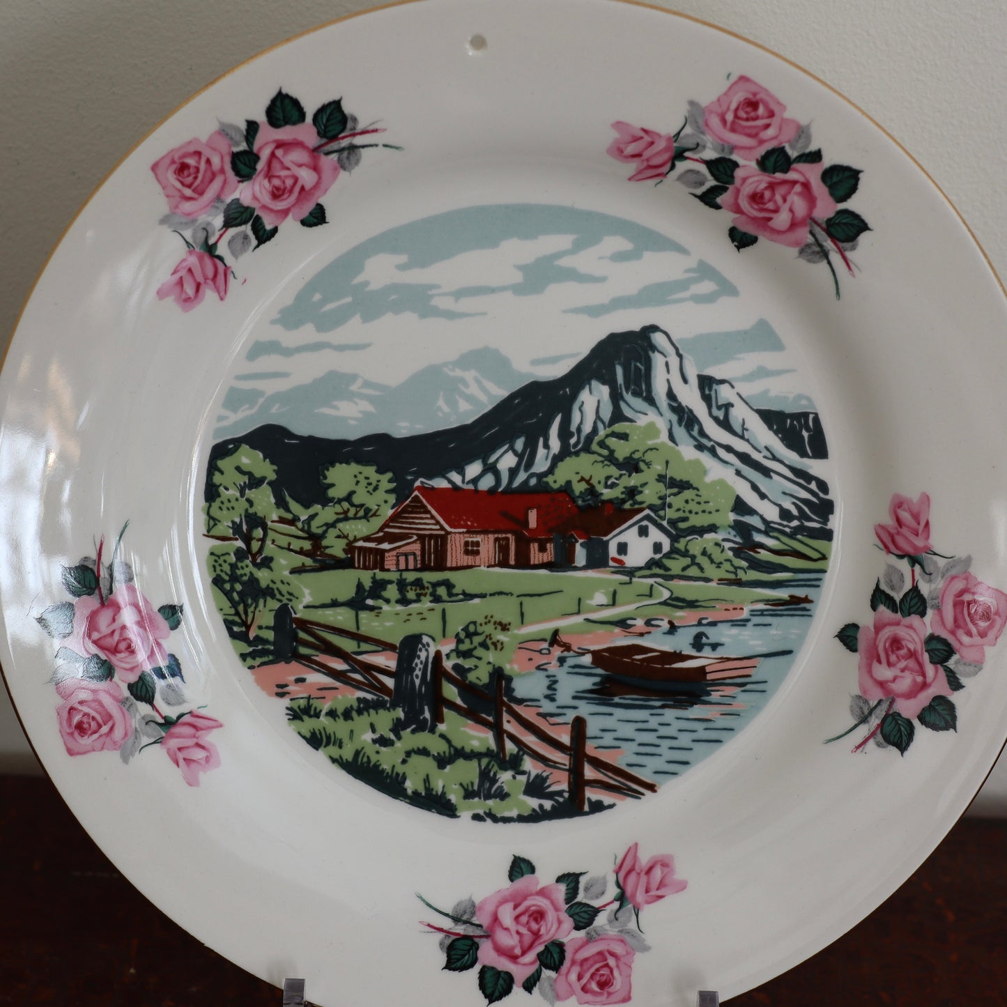 Retro veggtallerken fra Figgjoflint