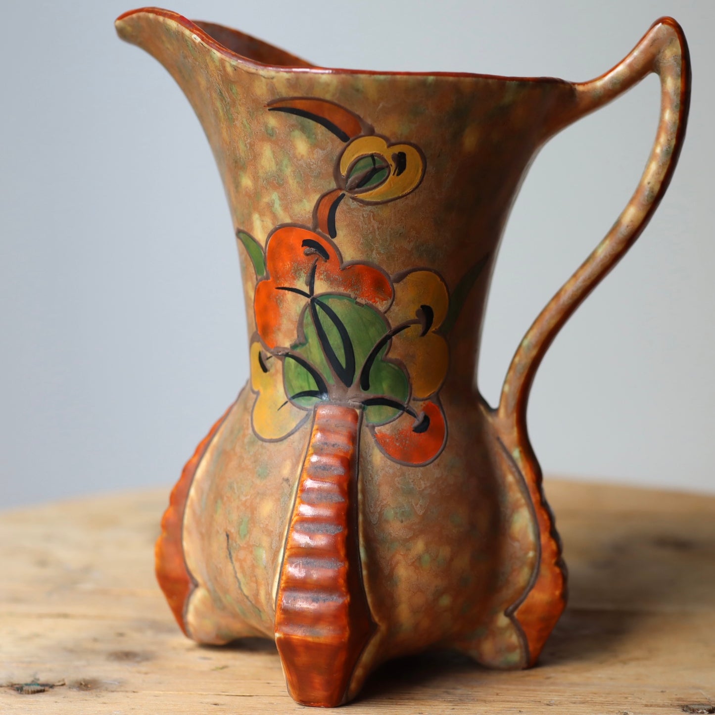 Vintage mugge art deco-stil