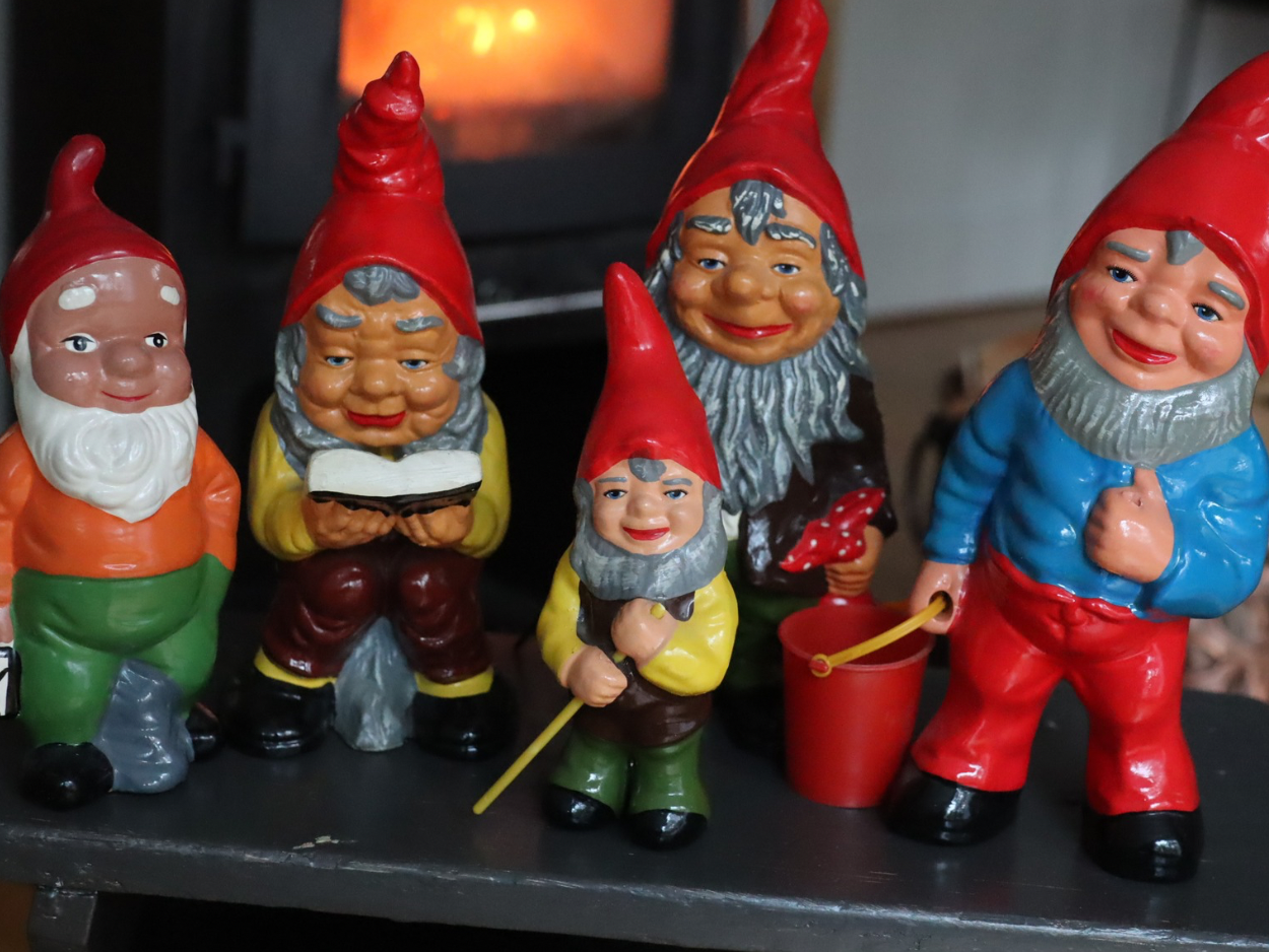 Tyske nisser, vintage