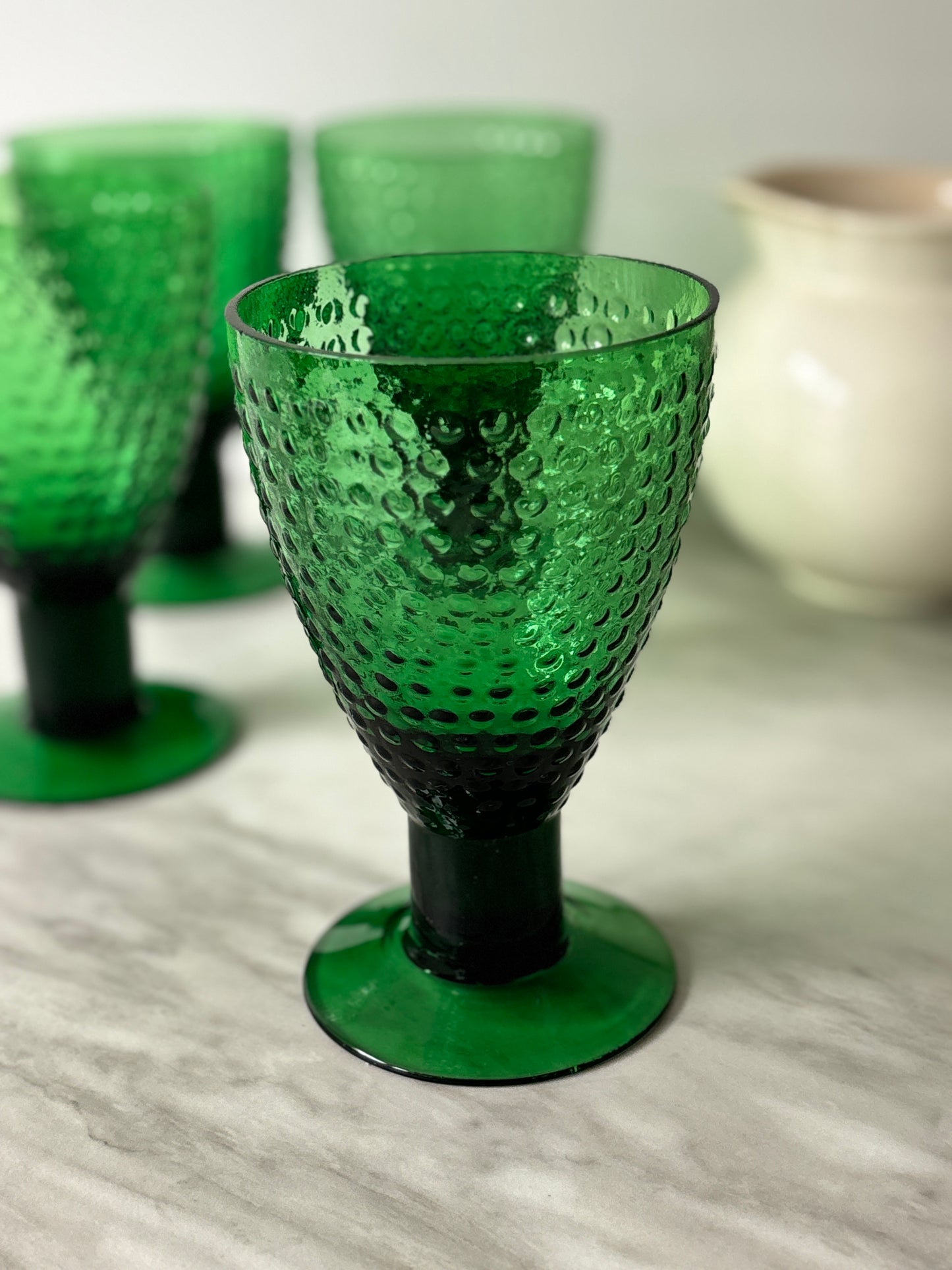 Grønne glass - secondhand