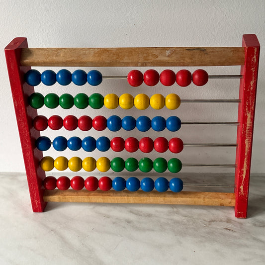 Vintage kuleramme + dekorbilder