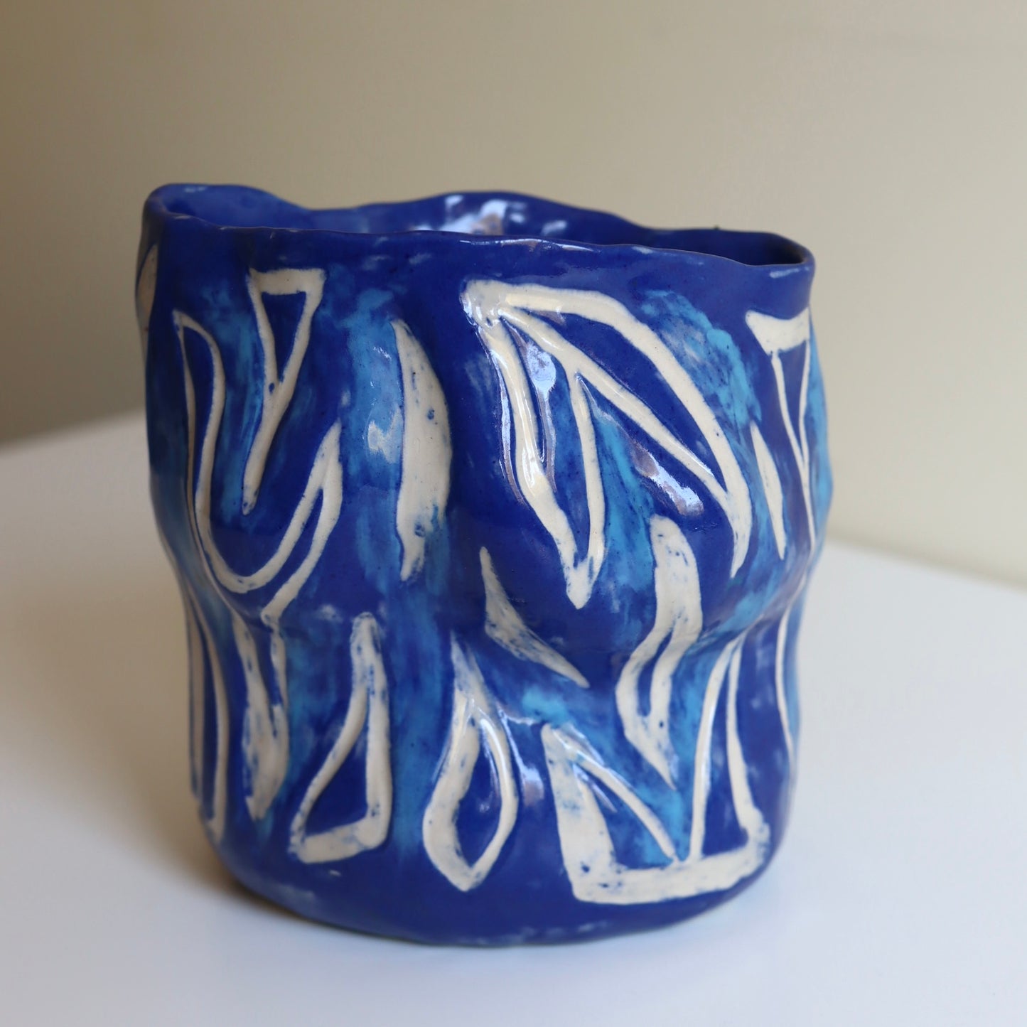 Vase i keramikk - vintage