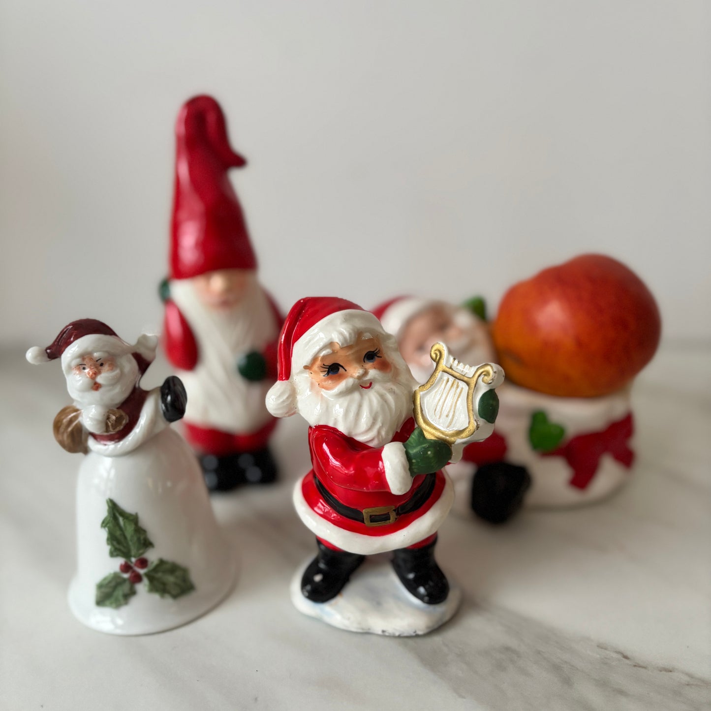 Julepynt - julenisser, liten lott