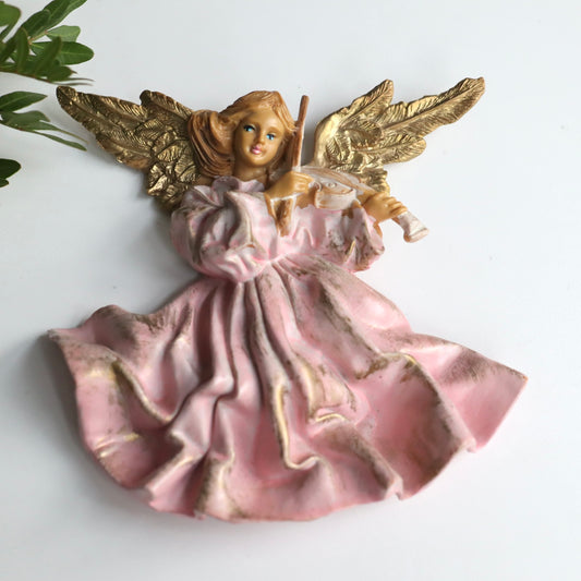 Juleengel rosa - secondhand