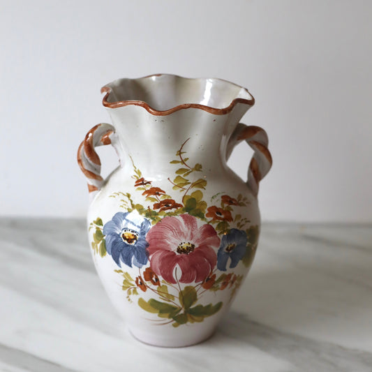 Vintagevase i keramikk fra Arol