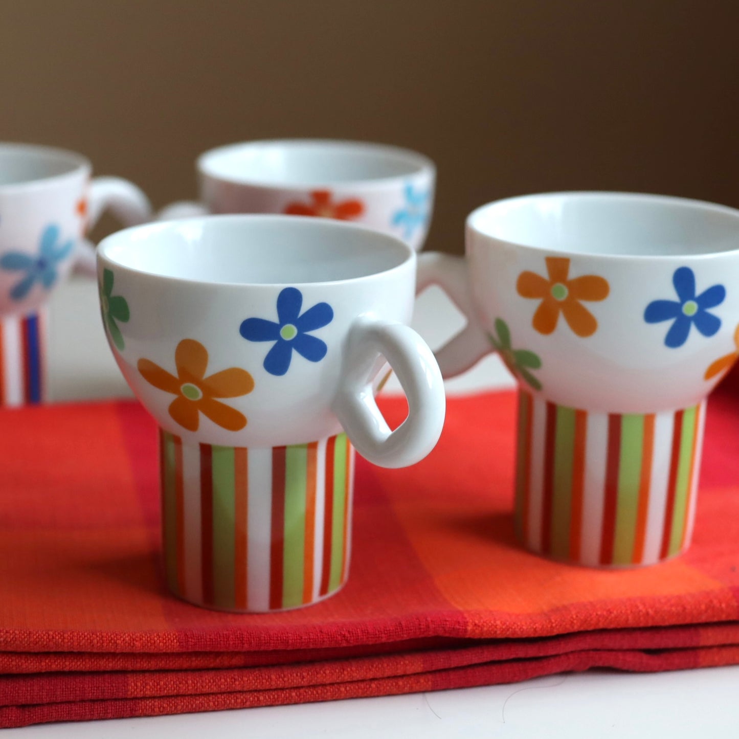 Krus og duk - retrostil