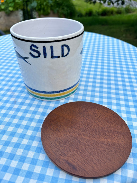 Sildekrukke vintage