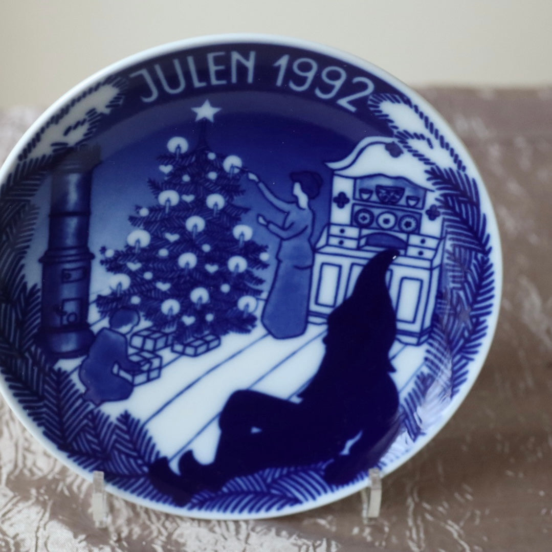 Vintage juleplatter fra Porsgrund