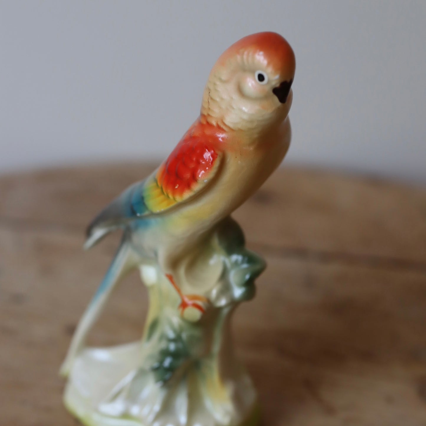 Vintage figur - papegøye