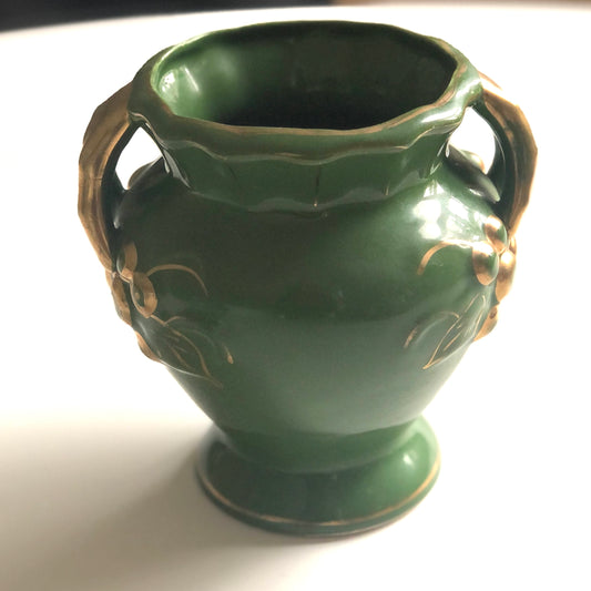 Vintage vase - grønn