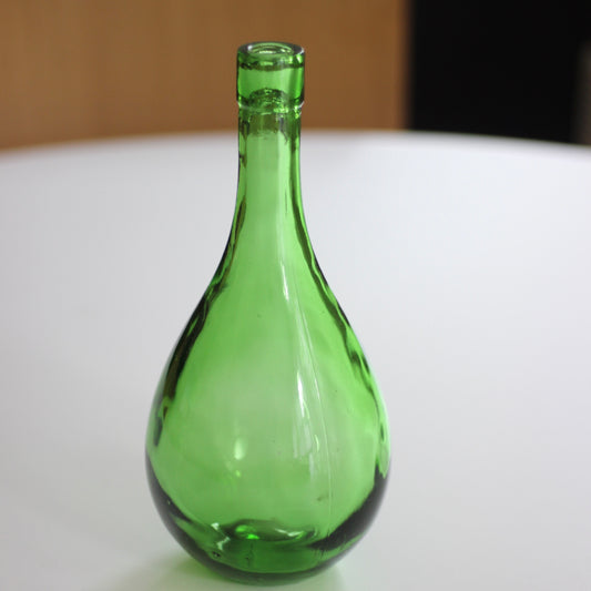 Vintageflaske grønn