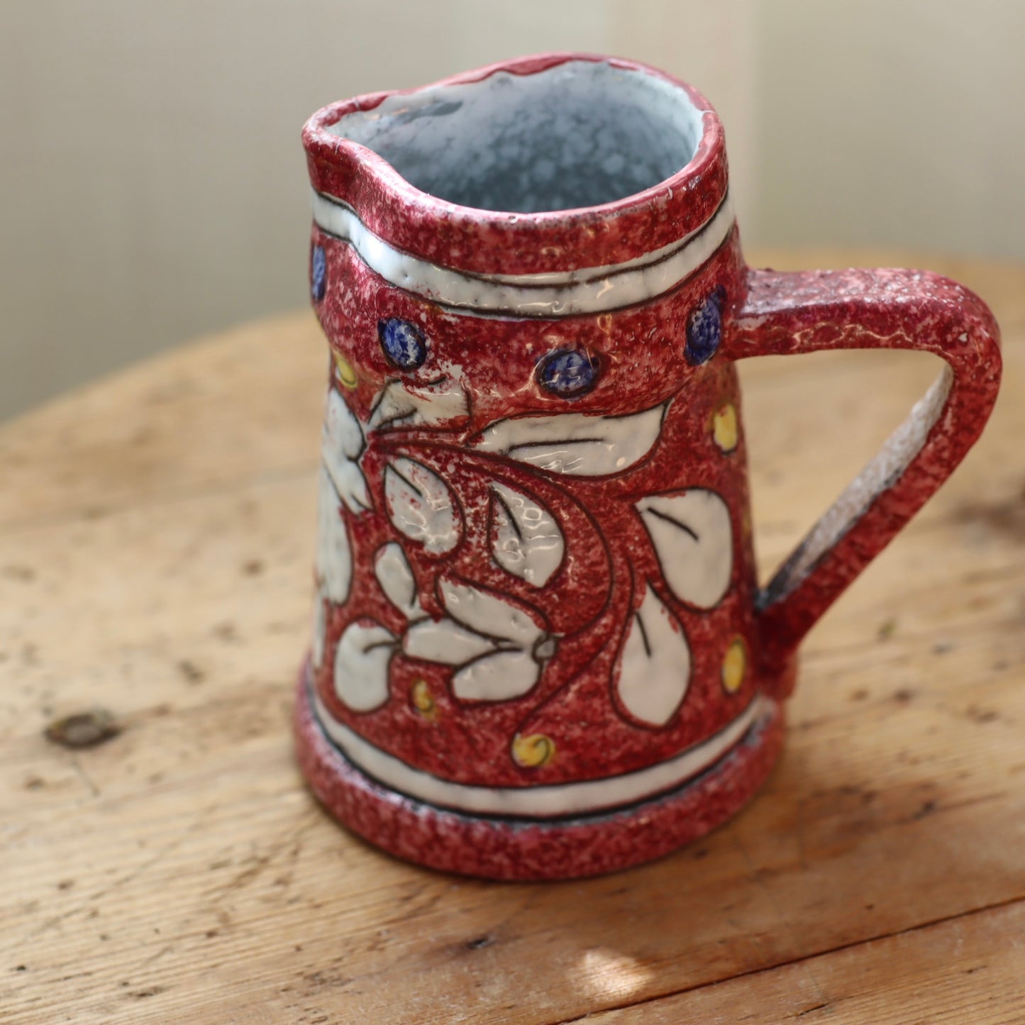 Krus i italiensk keramikk - vintage