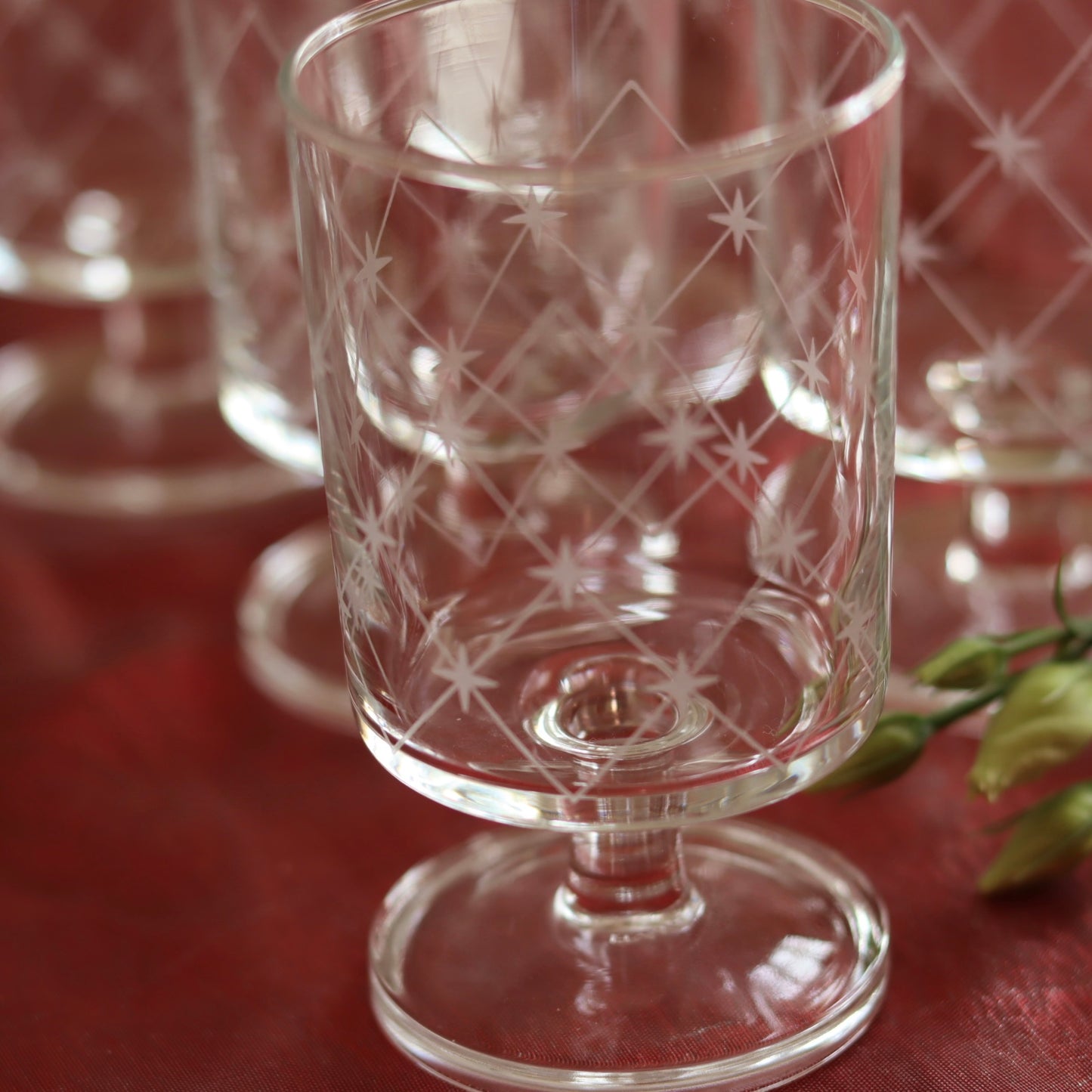 Luminarc Cavalier glass med stjernedekor