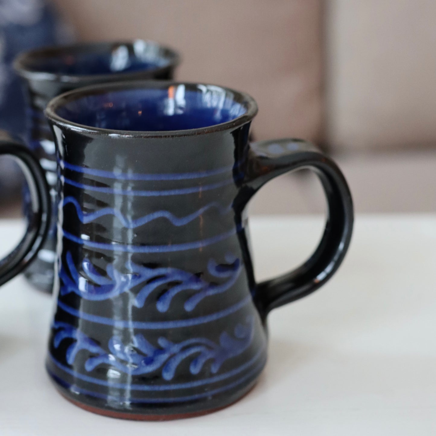 Krus i norsk keramikk - vintage