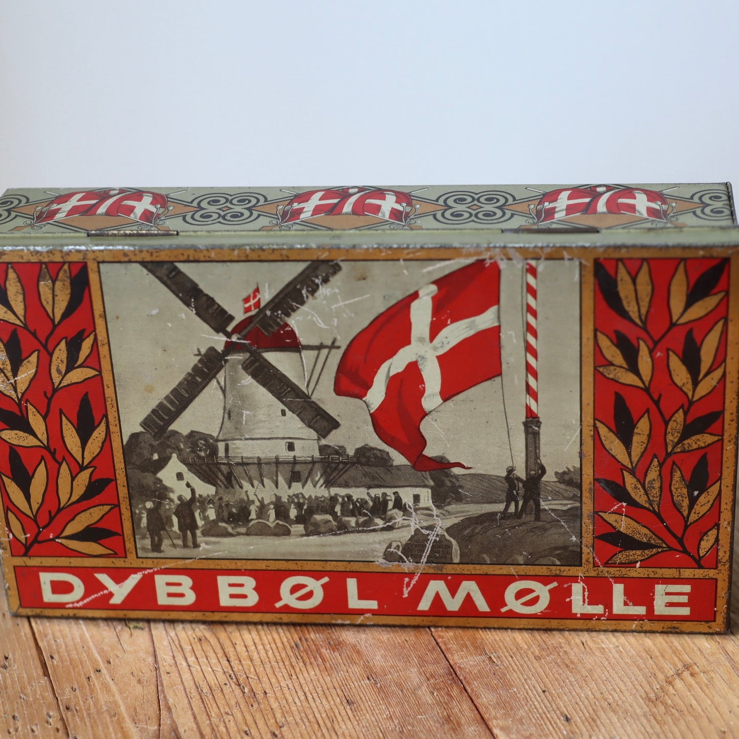 Dansk metallboks - vintage