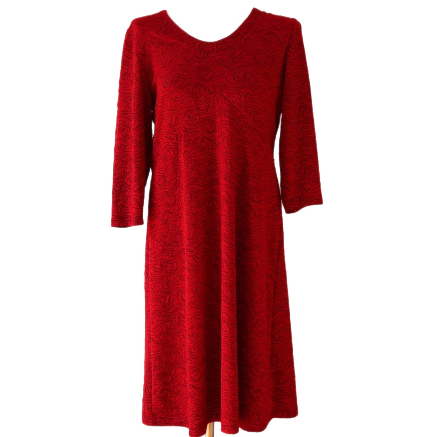 Rød kjole -  secondhand
