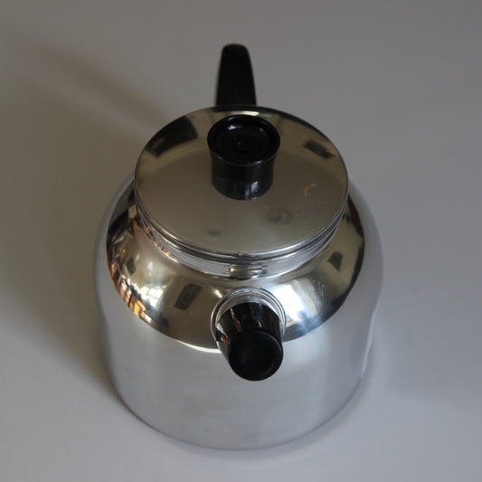 Kaffekjele vintage i aluminium