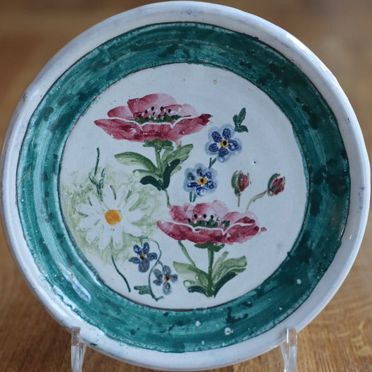 Vintage platte i norsk keramikk